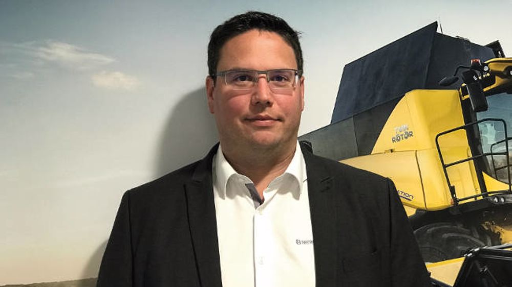 Michel Weber directeur marketing de New Holland France Michel Weber directeur marketing de New Holland France