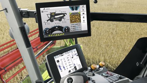 Le Cemos Auto Threshing de Claas aide à la conduite