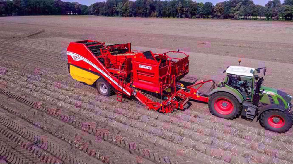 Grimme : Une Evo avec une trémie de 8 t Grimme : Une Evo avec une trémie de 8 t
