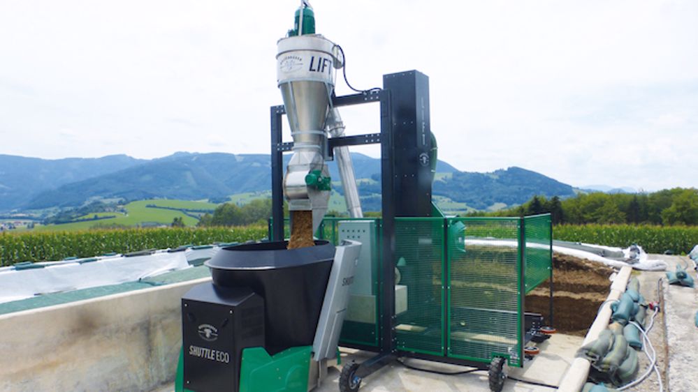 Wasserbauer automatise le désilage en silo couloir Wasserbauer automatise le désilage en silo couloir