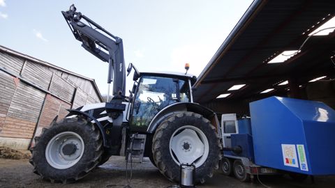 Valtra A104 HiTech 4, les mesures (partie 3) Valtra A104 HiTech 4, les mesures (partie 3)