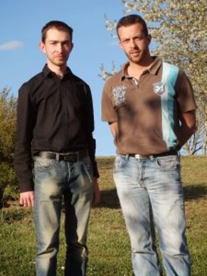 Matthieu Lamouzy et Jeremy Raysseguier, co-présidents de Rêv.E.Patri.Arbo