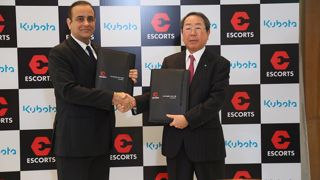 Kubota et Escorts s'associent