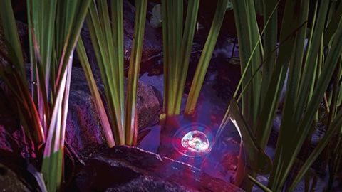 Oase : un spot RGB connecté Oase : un spot RGB connecté