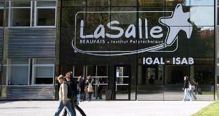 Entrée de l'école d'ingénieurs de LaSalle Beauvais