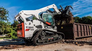 Bobcat muscle sa chargeuse compacte sur chenilles T870