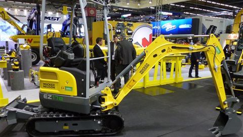 Wacker Neuson : minipelle EZ17e, « e » comme électrique ! Wacker Neuson : minipelle EZ17e, « e » comme électrique !