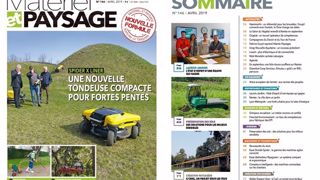 Ce mois-ci dans Matériel et Paysage