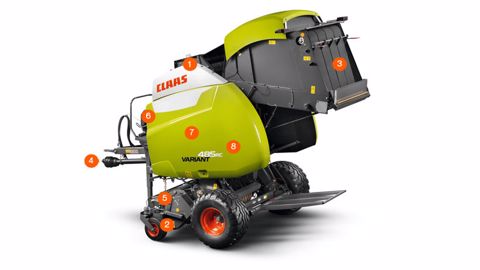 Claas Variant d'occasion, des presses simples Claas Variant d'occasion, des presses simples