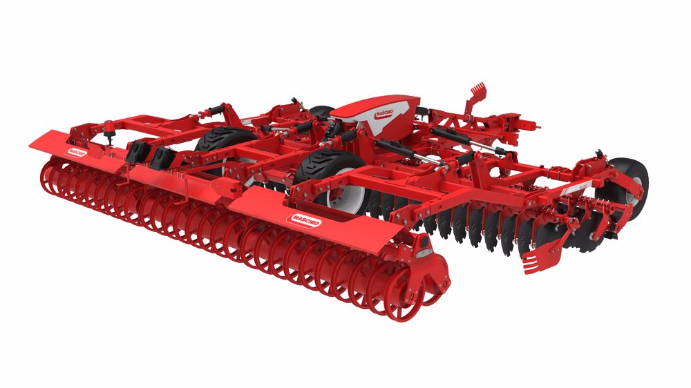 Le déchaumeur à disques Veloce de Maschio s'élargit à 7 m