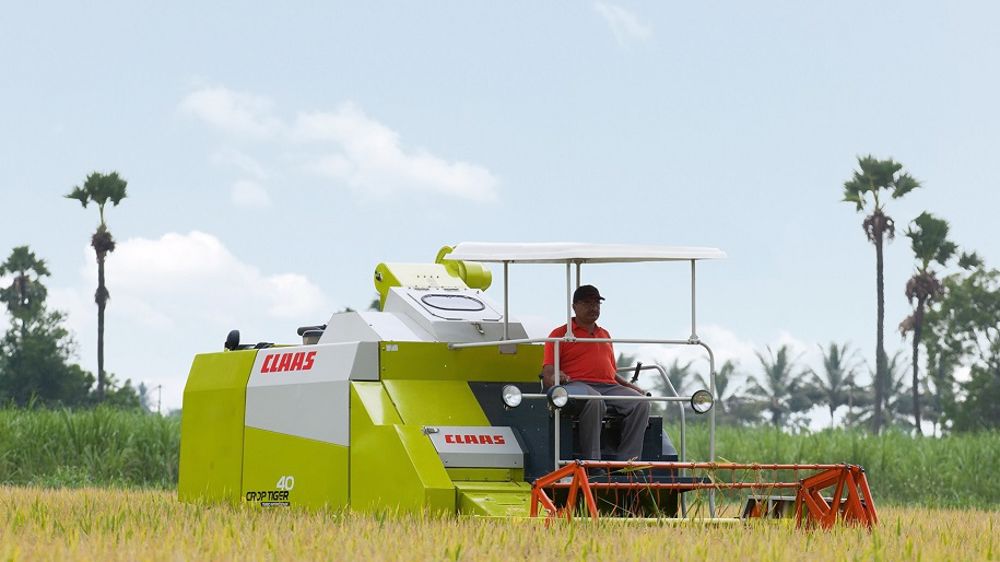 Dix-mille Claas Crop Tiger fabriquées en Inde Dix-mille Claas Crop Tiger fabriquées en Inde