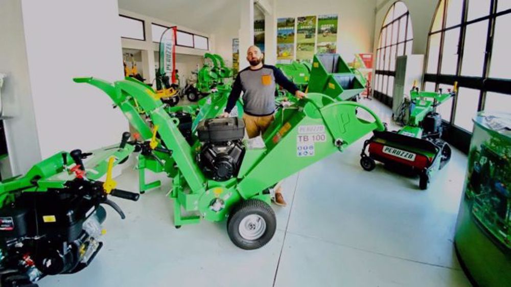 David Manseau (Vertmat) distribue Peruzzo