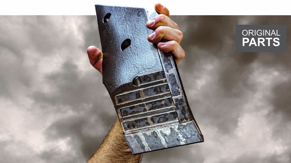 Du carbure dans les pièces Kverneland