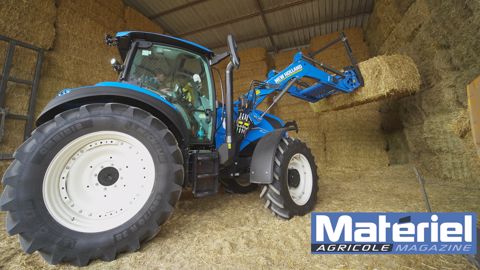 Vidéo : au volant du tracteur New Holland T5.120 DC, héritage réussi Vidéo : au volant du tracteur New Holland T5.120 DC, héritage réussi