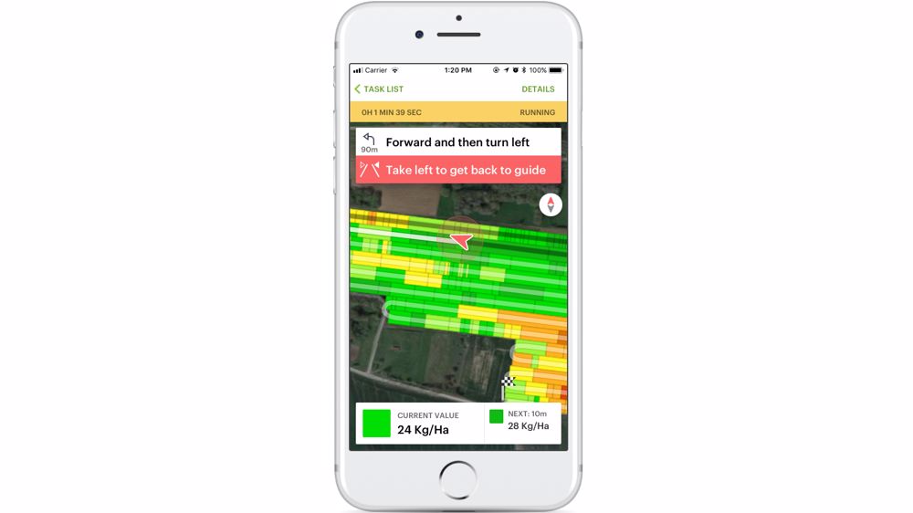 L'application Driver enregistre les chantiers chez MyEasyFarm L'application Driver enregistre les chantiers chez MyEasyFarm