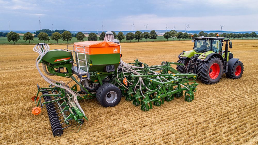 Amazone : les roues de contrôle du Primera s’adaptent aux conditions du sol