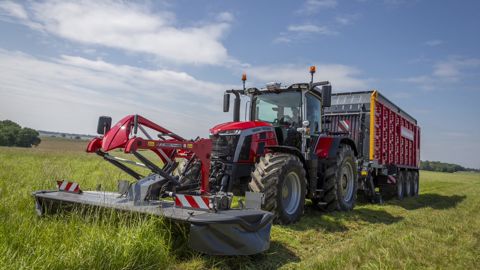 Les tracteurs Massey Ferguson MF 8S s’offrent enfin la variation continue Les tracteurs Massey Ferguson MF 8S s’offrent enfin la variation continue