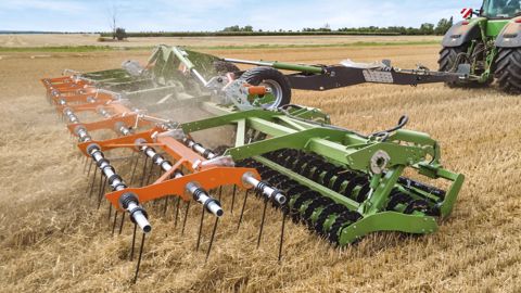 Amazone : le déchaumage ultra-superficiel en projet Amazone : le déchaumage ultra-superficiel en projet