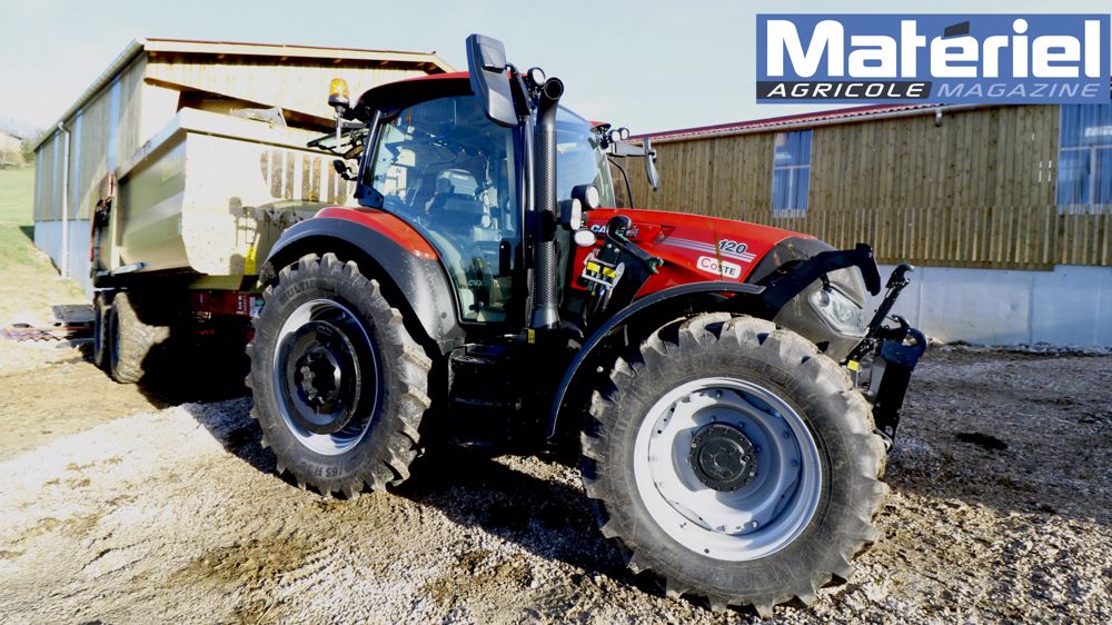 Vidéo essai tracteur Case IH Vestrum 120 CVXDrive Vidéo essai tracteur Case IH Vestrum 120 CVXDrive