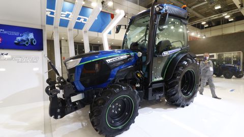 Landini Rex 4 Electra ! Le tracteur vigneron hybride mi-thermique, mi-électrique Landini Rex 4 Electra ! Le tracteur vigneron hybride mi-thermique, mi-électrique
