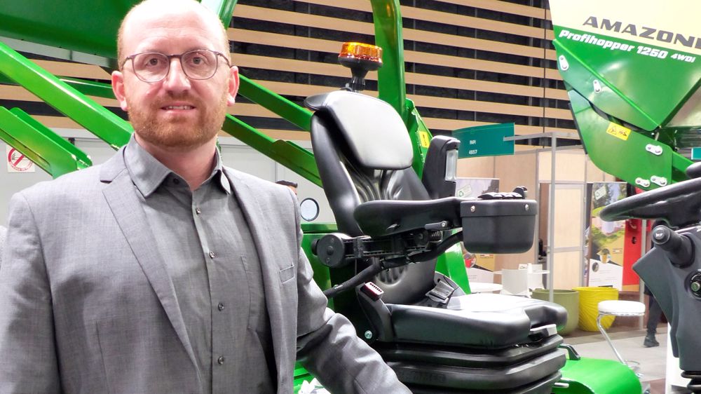 Frédéric Descamps dirige les activités espaces verts du groupe Amazone depuis novembre 2021.