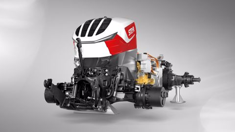Steyr optimise la traction par un concept hybride Steyr optimise la traction par un concept hybride