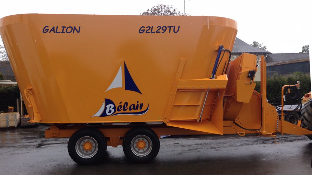 Bélair : les mélangeuses Galion gagnent en volume de chargement Bélair : les mélangeuses Galion gagnent en volume de chargement