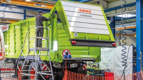 Claas arrête les remorques autochargeuses Claas arrête les remorques autochargeuses