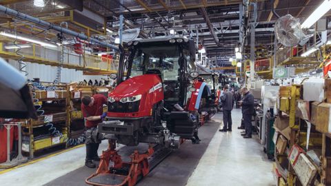 Les usines Agco à l'arrêt Les usines Agco à l'arrêt
