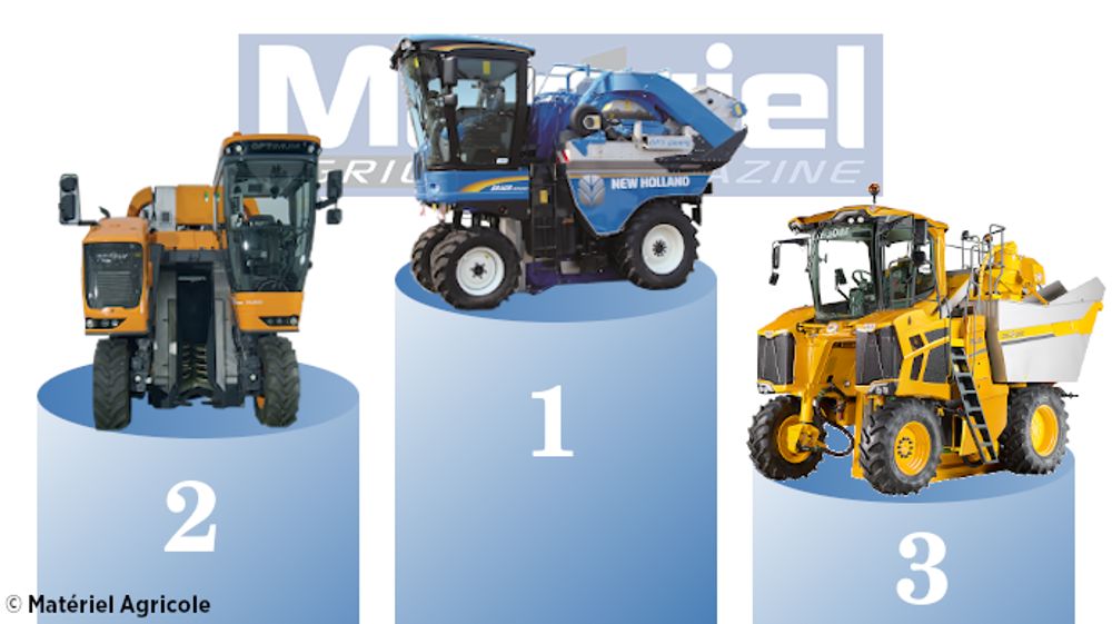 Machines à vendanger automotrices : New Holland reste en tête du podium de 2021 Machines à vendanger automotrices : New Holland reste en tête du podium de 2021