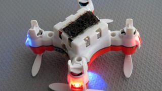 Des minidrones qui pollinisent des fleurs Des minidrones qui pollinisent des fleurs