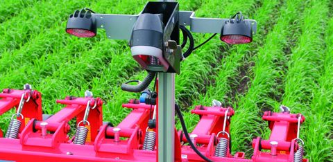 Le dispositif CultiCam développé par Claas. © Claas