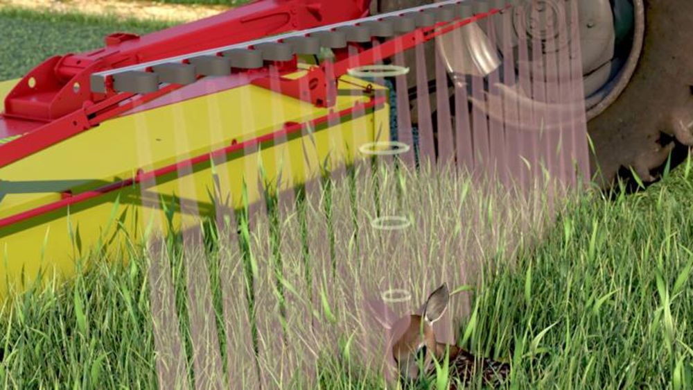 Une barre de capteurs pour détecter les faons