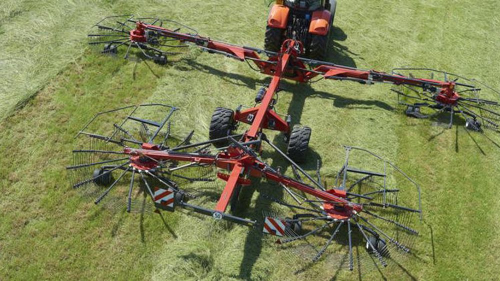 Une solution pour des andains parfaitement droits