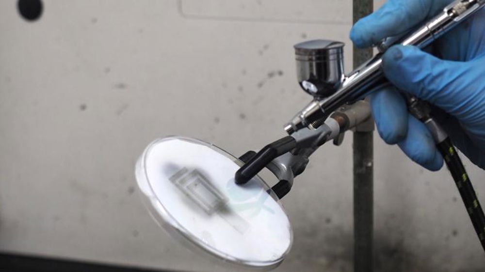 Des antennes en spray