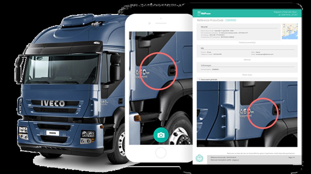Une appli pour l’inspection des véhicules
