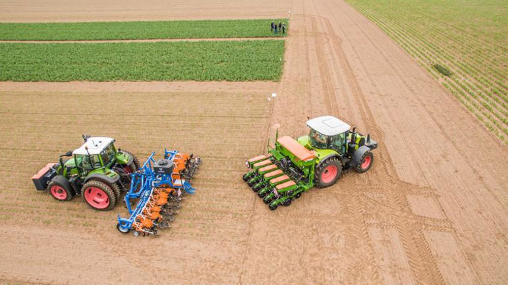 Amazone teste les lignes de semis permanentes