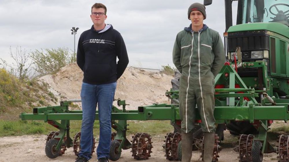 « Nous avons construit une croskillette pour travailler sur le rang »