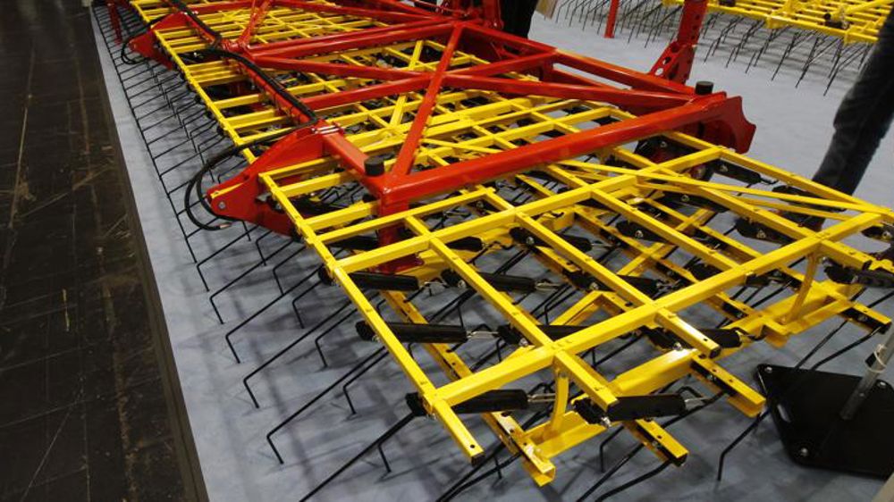 Une suspension innovante sur la herse