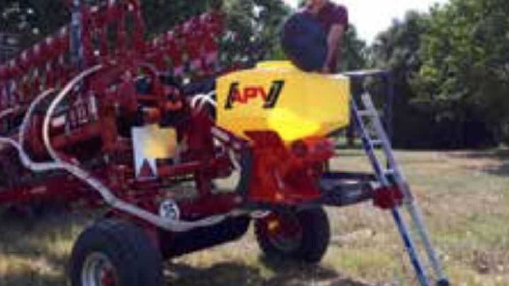 Des supports de semoirs pour les rouleaux