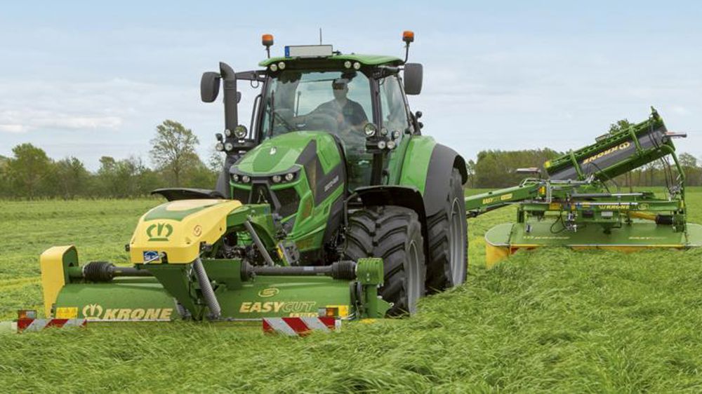 Krone, des faucheuses frontales poussées ou tirées