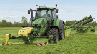 Krone, des faucheuses frontales poussées ou tirées Krone, des faucheuses frontales poussées ou tirées