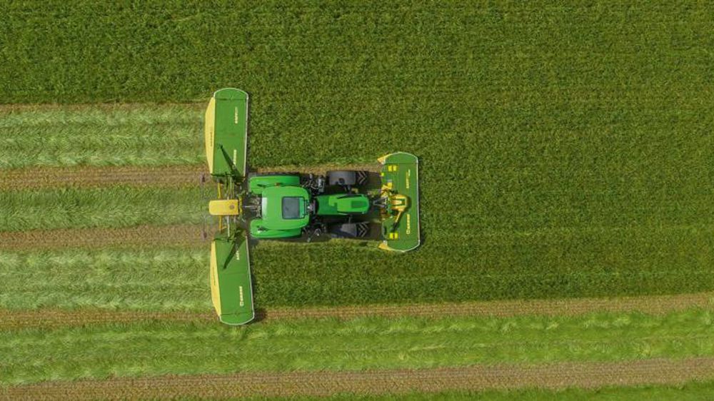 Le groupe de fauche atteint 10 mètres