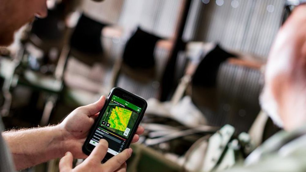 John Deere renomme l’application MyOperations App en Operation Center. © John Deere