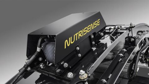 Le système Nutrisense fournit un ensemble de données agronomiques. © New Holland