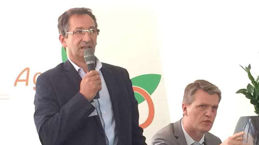 Gérard Michault, céréalier bio dans l’Yonne et président de l’Agence bio. © S. Bergot/GFA