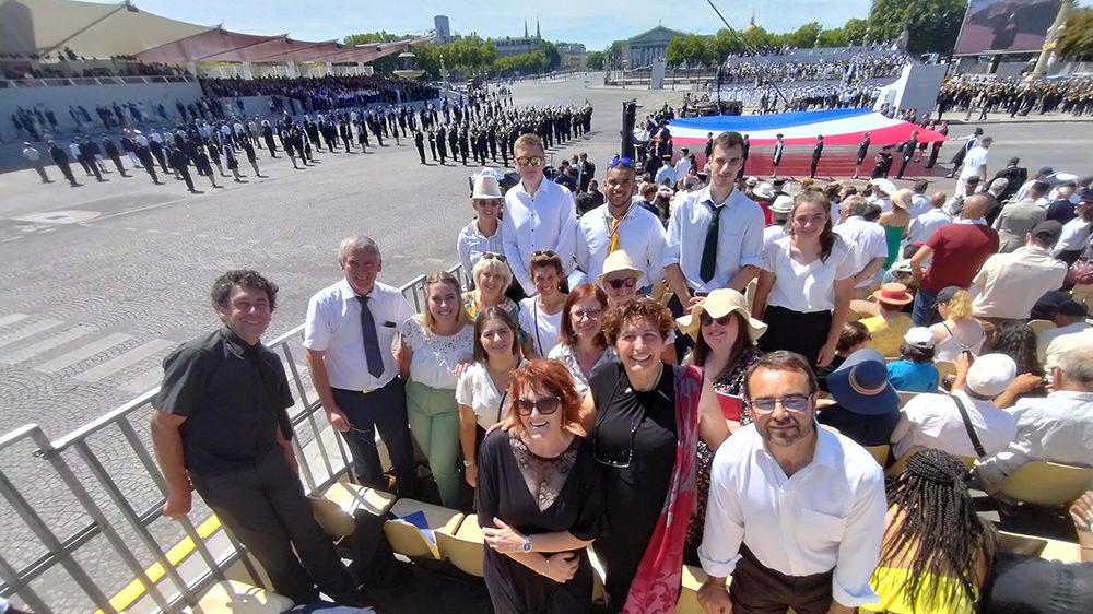 Des lycéens agricoles invités au défilé du 14 juillet Des lycéens agricoles invités au défilé du 14 juillet