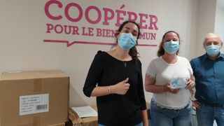 100 000 masques pour les coopératives 100 000 masques pour les coopératives