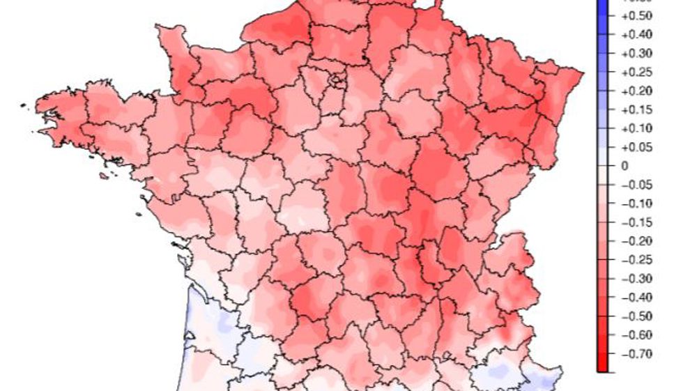 Déficit de pluie et températures excédentaires en mai