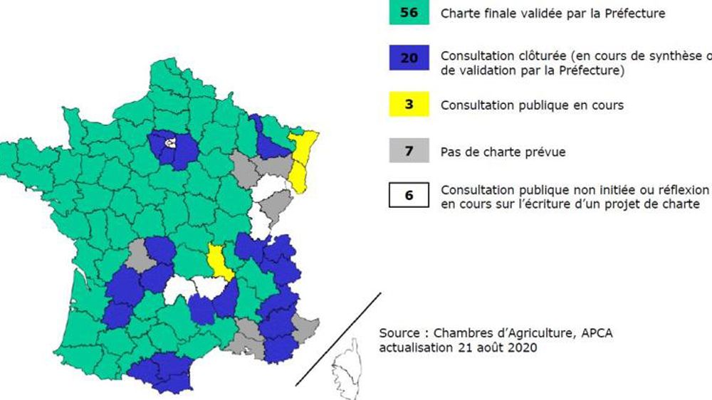 56 départements ont leur charte « riverains »